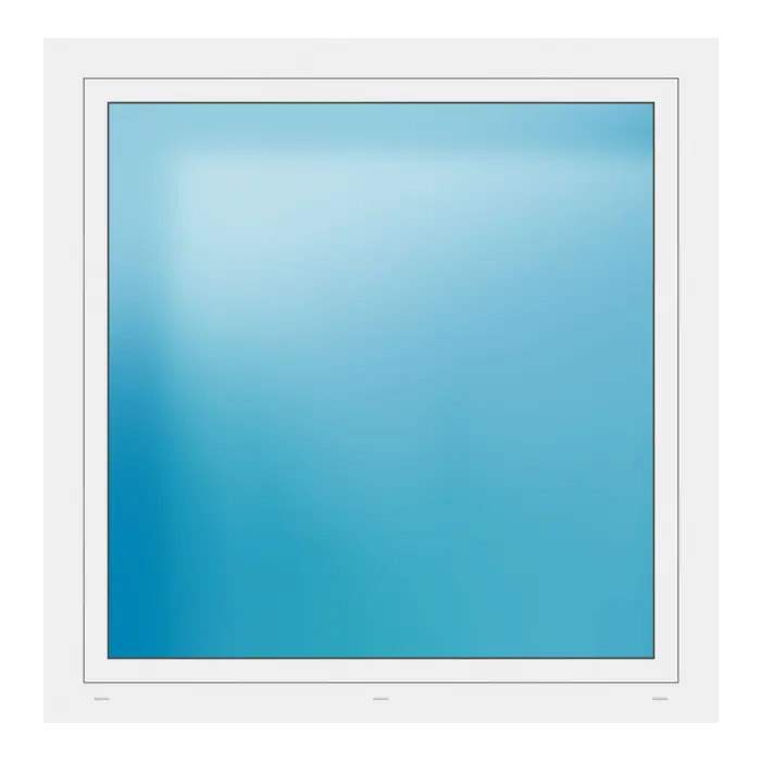 Fenster 132,5x134,5 cm Weiß