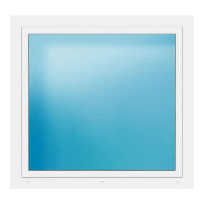 Fenster 126x119 cm Weiß