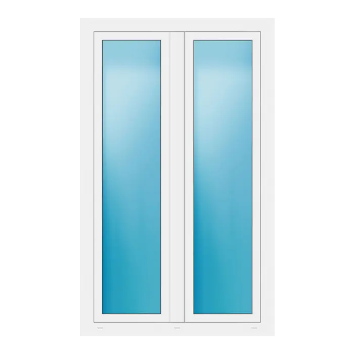 Terrassentür 110x180 cm Weiß