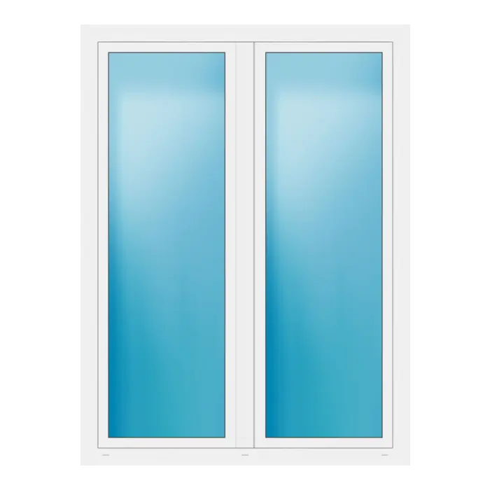 Terrassentür 149,5x200 cm Weiß