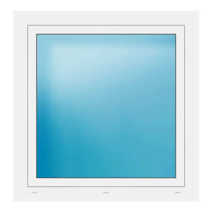 Fenster 100,4x102,9 cm Weiß