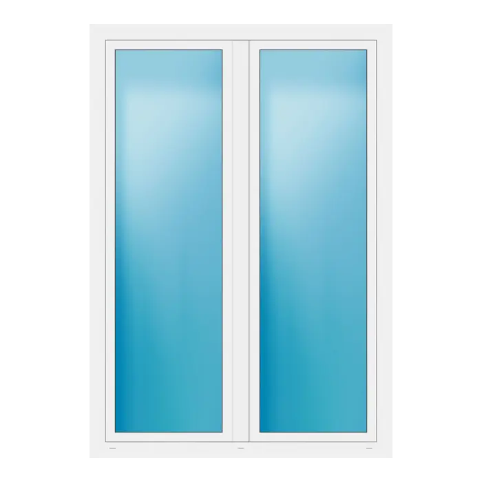 Terrassentür 150x215 cm Weiß