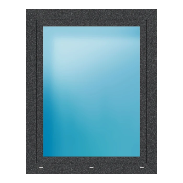 Fenster 98x123 cm Anthrazit seidenglatt