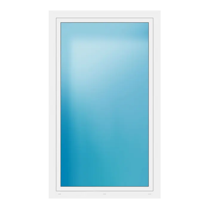 Balkontür 118x198 cm Weiß