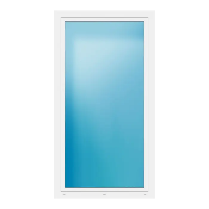 Balkontür 116x216 cm Weiß