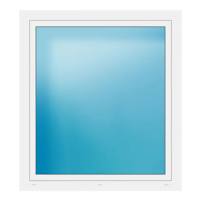 Fenster 124x138 cm Weiß