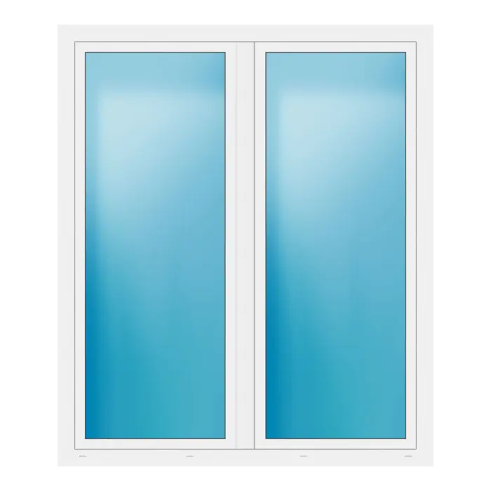 Terrassentür 172x202 cm Weiß