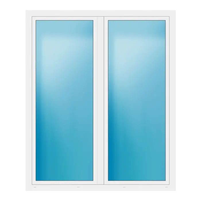 Terrassentür 186x224 cm Weiß