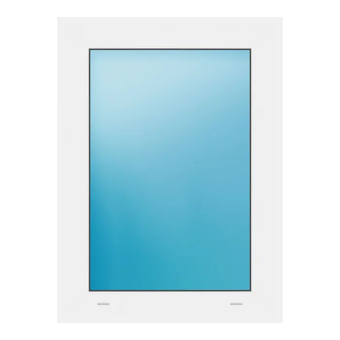 Festverglasung 56x76 cm Weiß