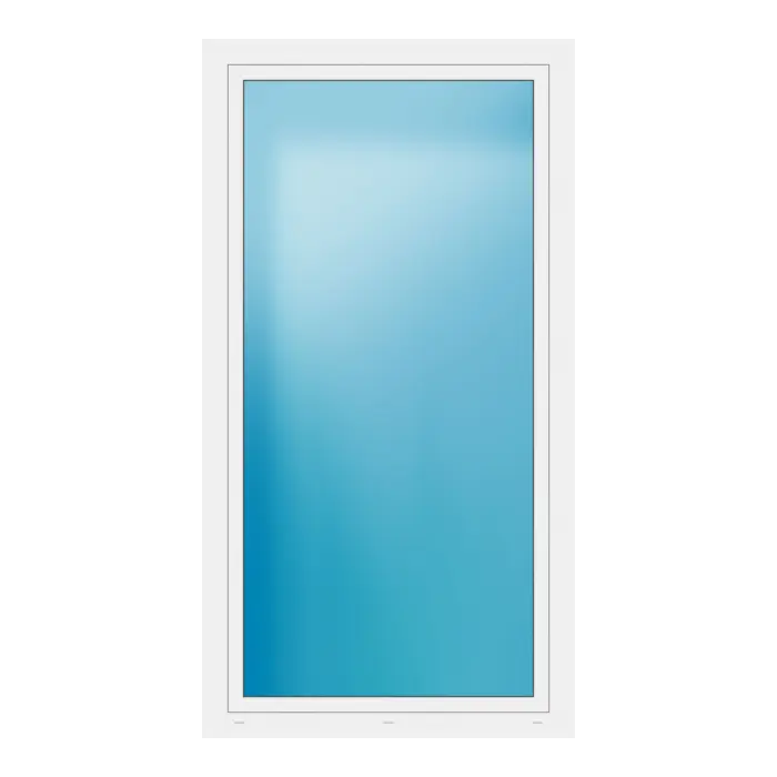 Balkontür 114x214 cm Weiß