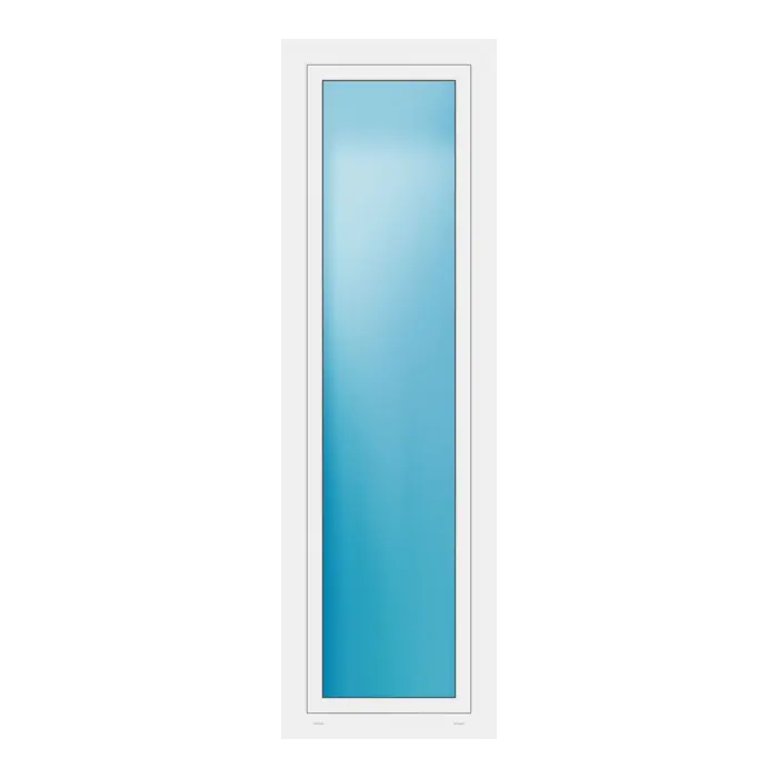 Balkontür 66x214 cm Weiß