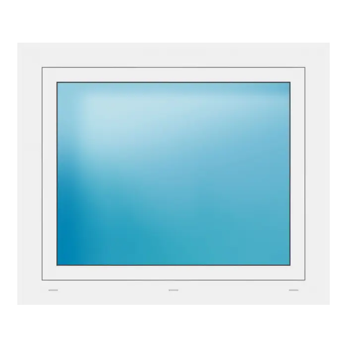 Fenster 100x84 cm Weiß