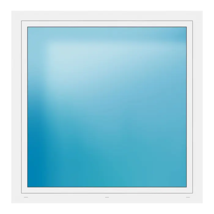 Fenster 150x151 cm Weiß