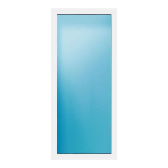 Festverglasung 88x200 cm Weiß