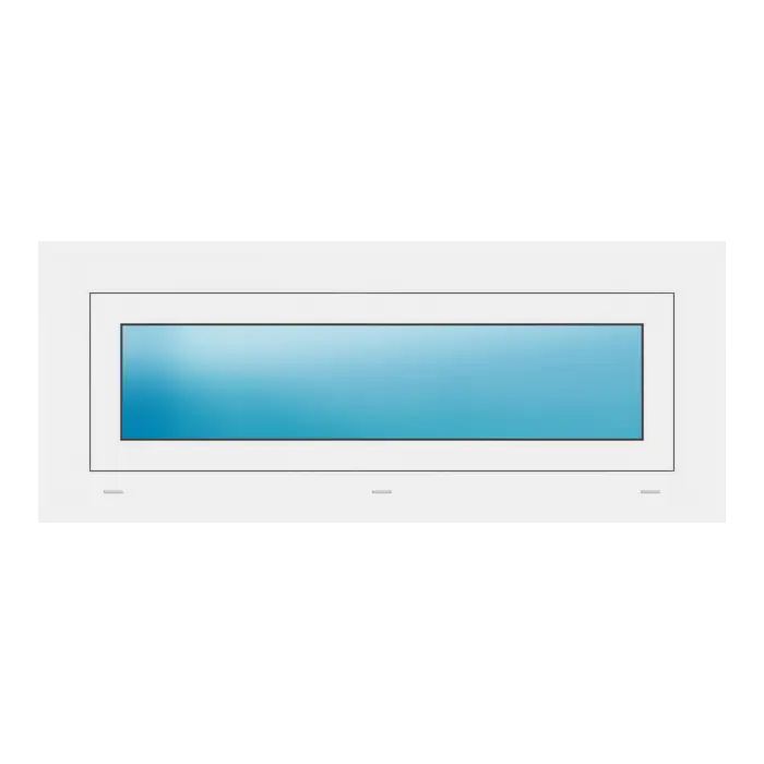 Fenster 105x43 cm Weiß