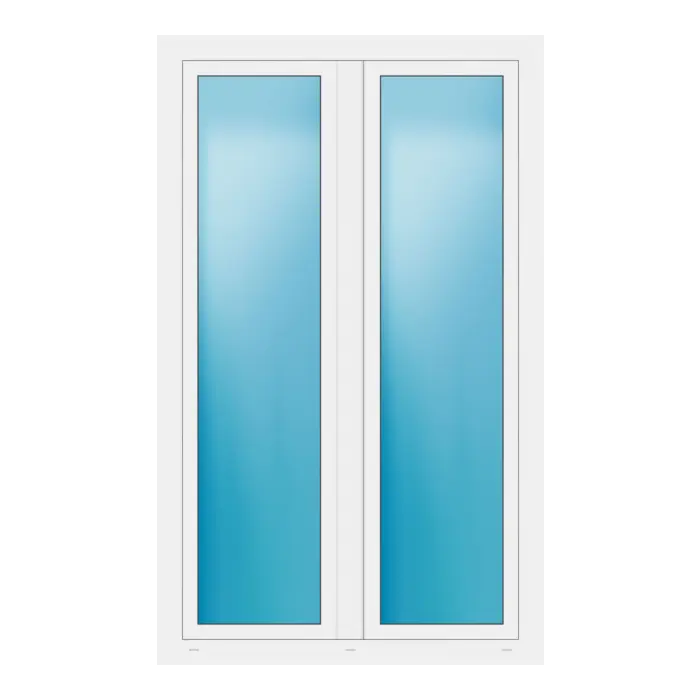 Terrassentür 120x195,5 cm Weiß