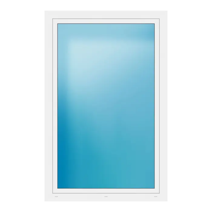 Balkontür 120x186 cm Weiß