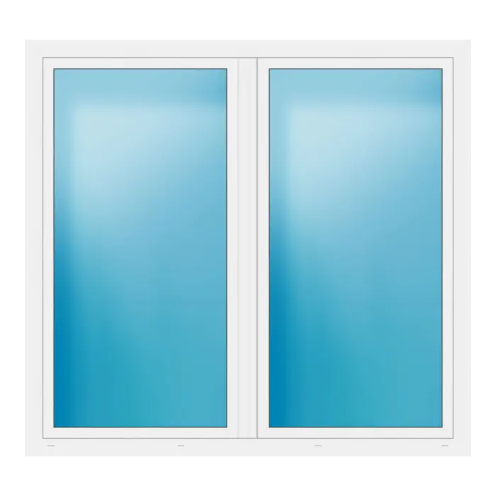 Terrassentür 195x182 cm Weiß