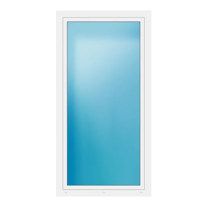 Balkontür 107x209 cm Weiß