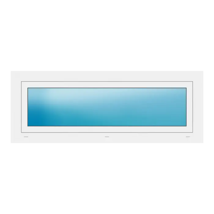 Fenster 144x54 cm Weiß