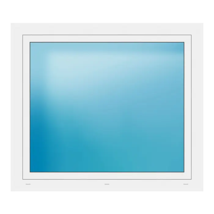 Fenster 127x111 cm Weiß