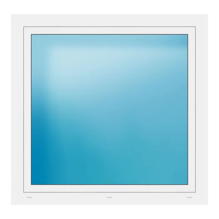 Fenster 123,5x119,5 cm Weiß