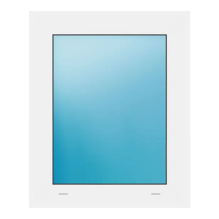 Festverglasung 54x66 cm Weiß