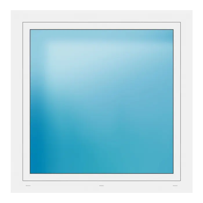 Fenster 119,5x120 cm Weiß