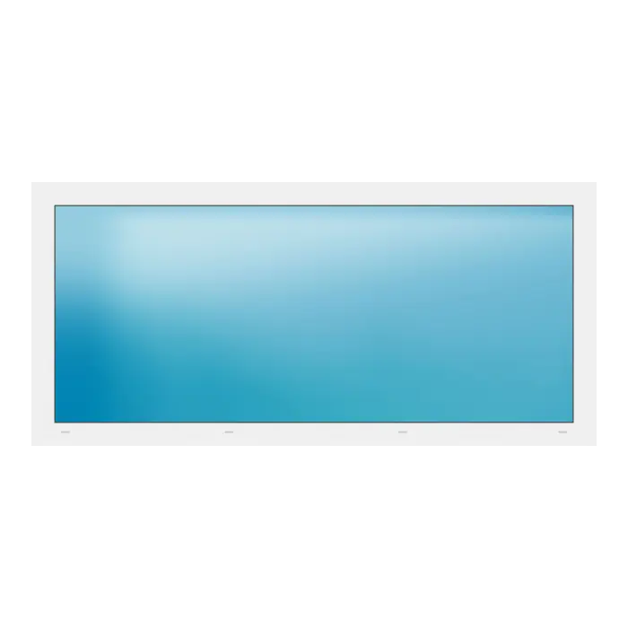 Festverglasung 193x90 cm Weiß