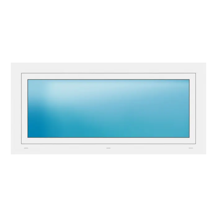 Fenster 147x69 cm Weiß