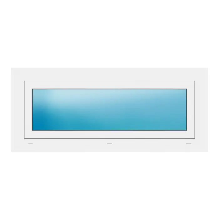 Fenster 117x50 cm Weiß
