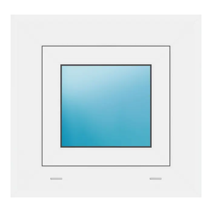Fenster 48x46 cm Weiß