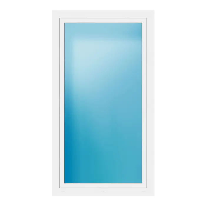 Balkontür 104x188 cm Weiß