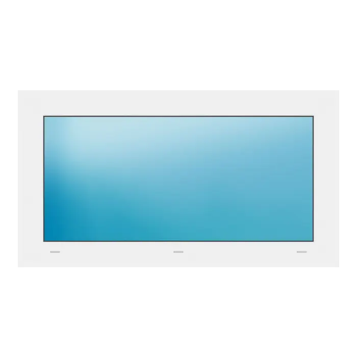 Festverglasung 99x54,5 cm Weiß