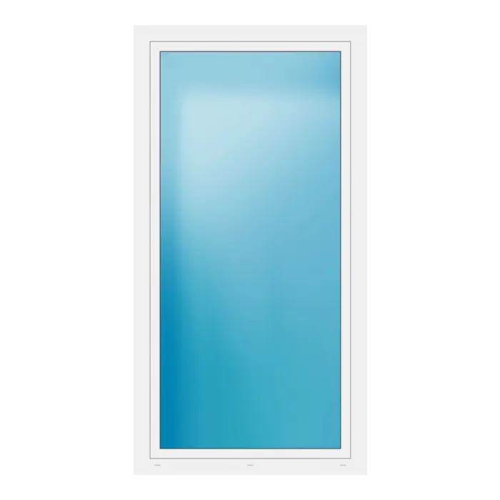 Balkontür 112x216 cm Weiß