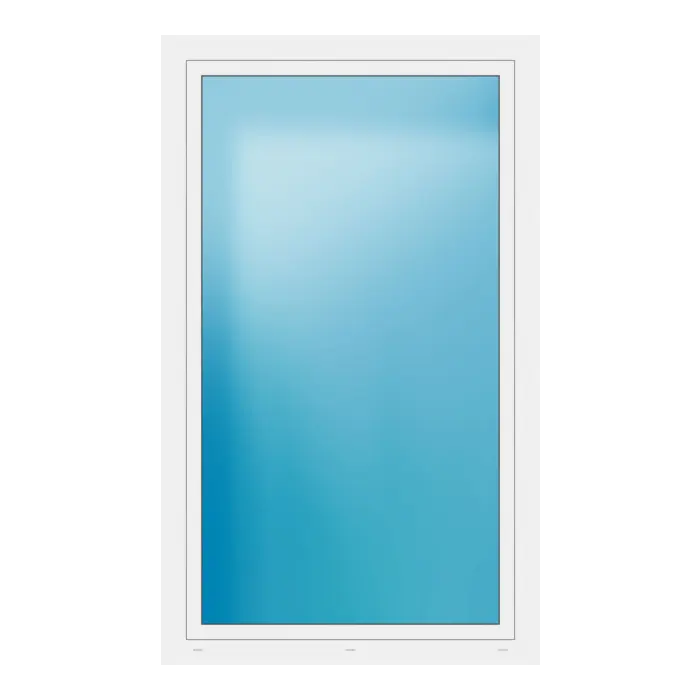 Balkontür 118x196 cm Weiß