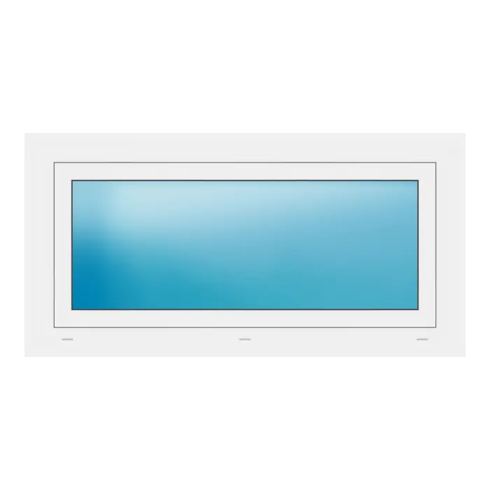 Fenster 118x60 cm Weiß