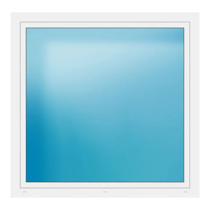 Fenster 154x151 cm Weiß