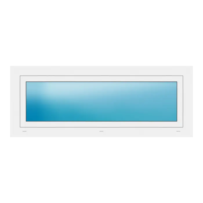 Fenster 146x57 cm Weiß